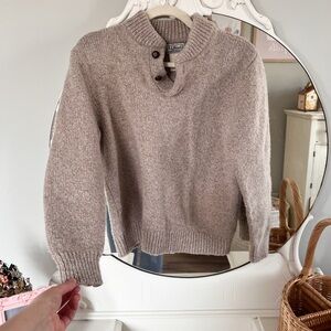 LL Bean wool sweater